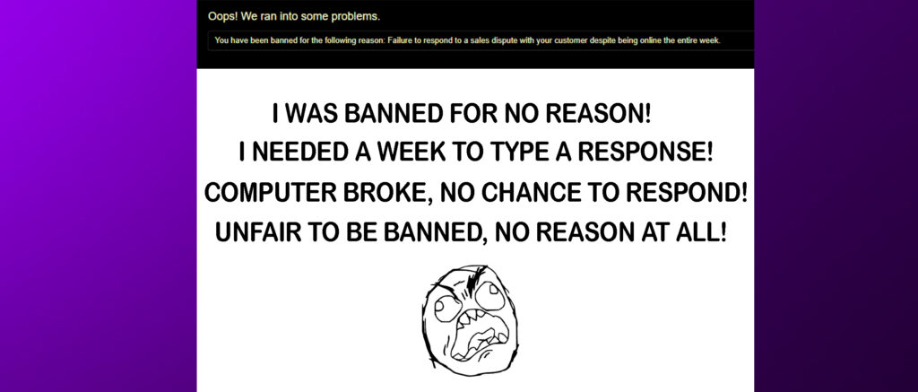 A Very Brief Look At ‘Banned For No Reason’ Claims